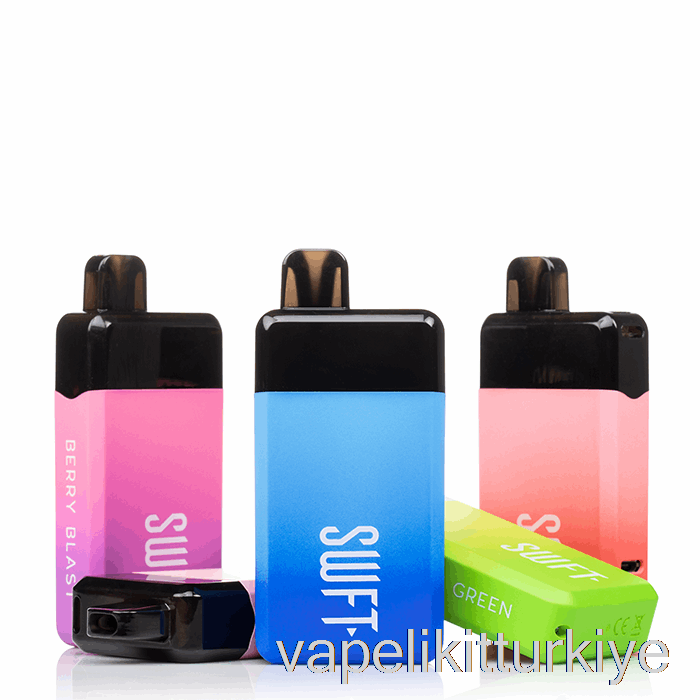 Vape Likit Swft Mod 5000 Tek Kullanımlık üzüm Elma Meyvesi